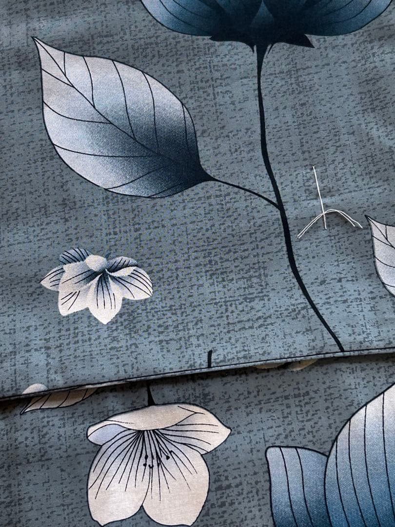 新品 未使用⭐︎大人の浴衣と半幅帯のセット⭐︎最新の紋様⭐︎爽やかなモダンなお色