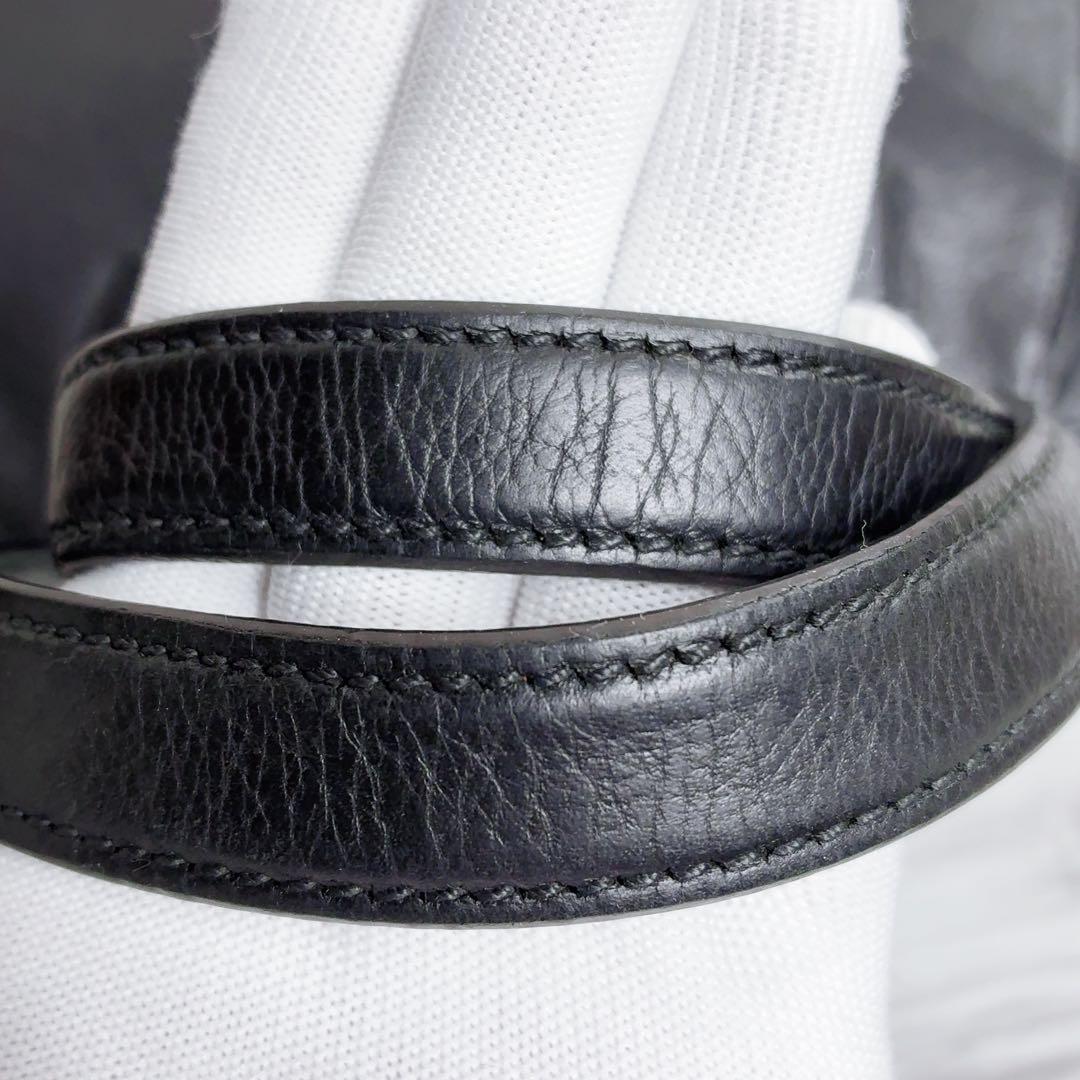 BALLY トートバッグ レザー 黒 シボ革 A4 肩掛 ゴールド 通勤 スーツ