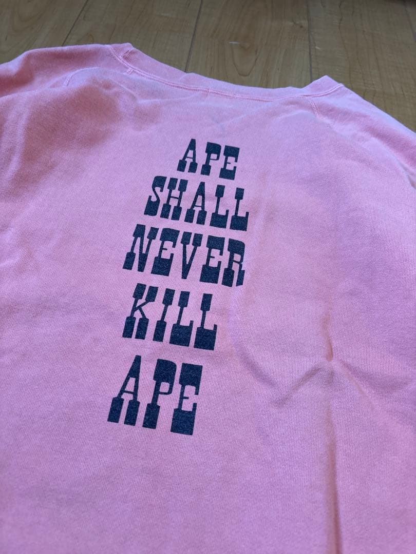 90s APE 最初期タグ スプルースサンプリング オレンジ XL NIGO
