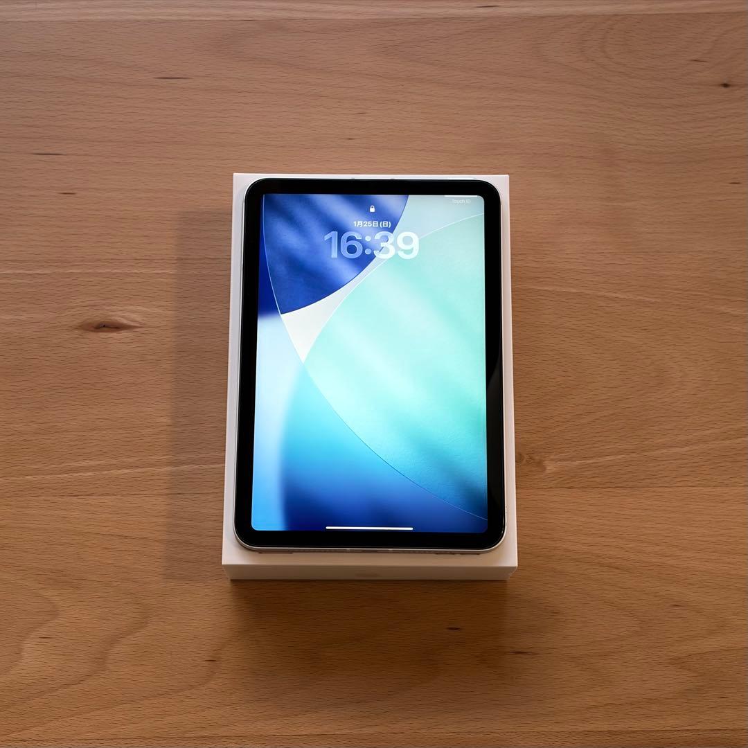 【画面無傷】iPad mini 6 セルラー 64GB PITAKAケース付