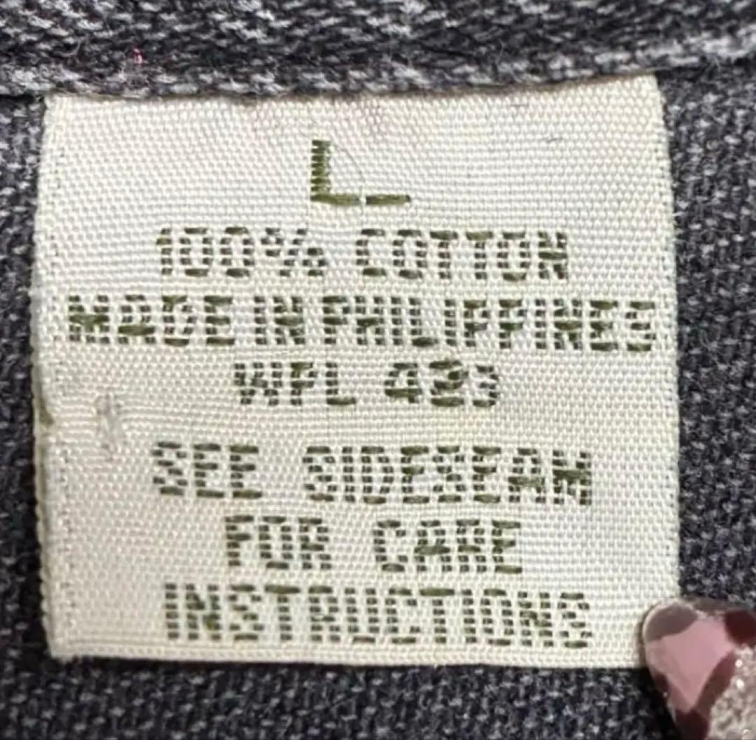 LEVI'S/リーバイス 90s ブラックデニムシャツ Lサイズ