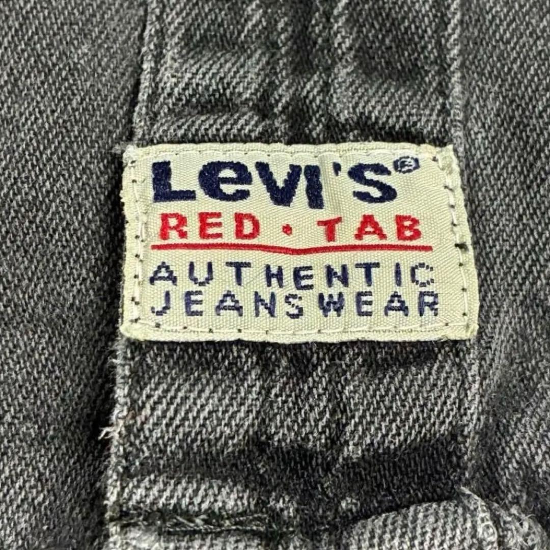 LEVI'S/リーバイス 90s ブラックデニムシャツ Lサイズ