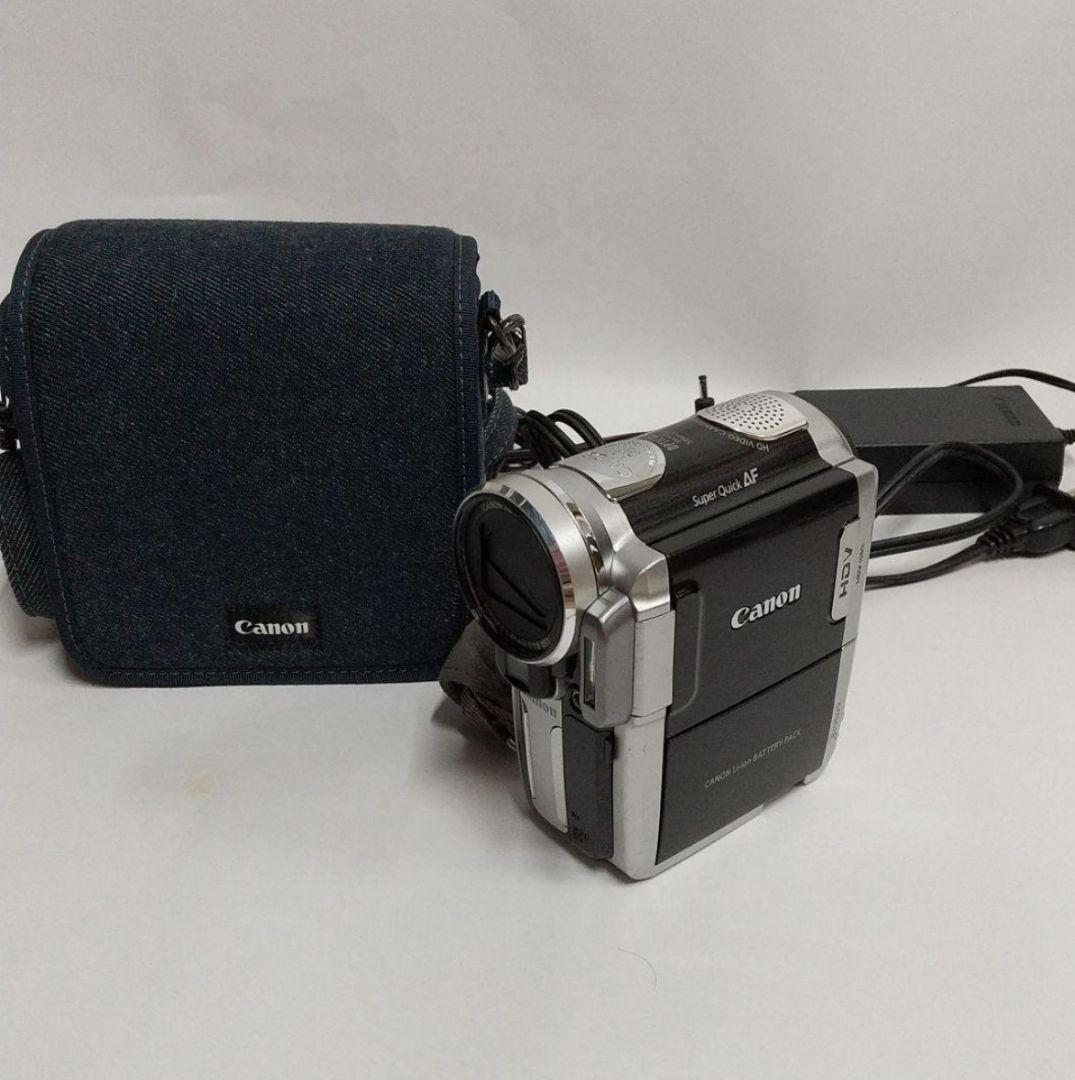 Canon IVIS HV10(B) デジタルビデオカメラ　バッテリー付属セット
