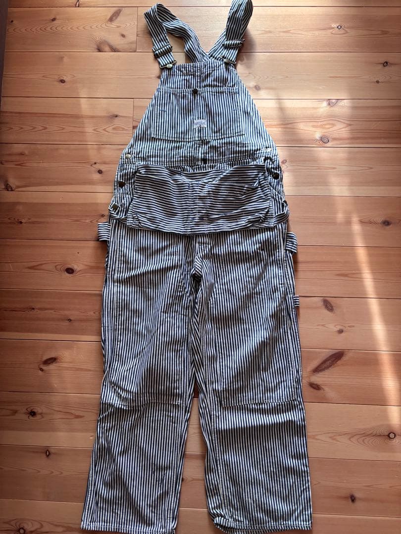 50s ヘラクレス ヒッコリー ストライプ オーバーオール 40s