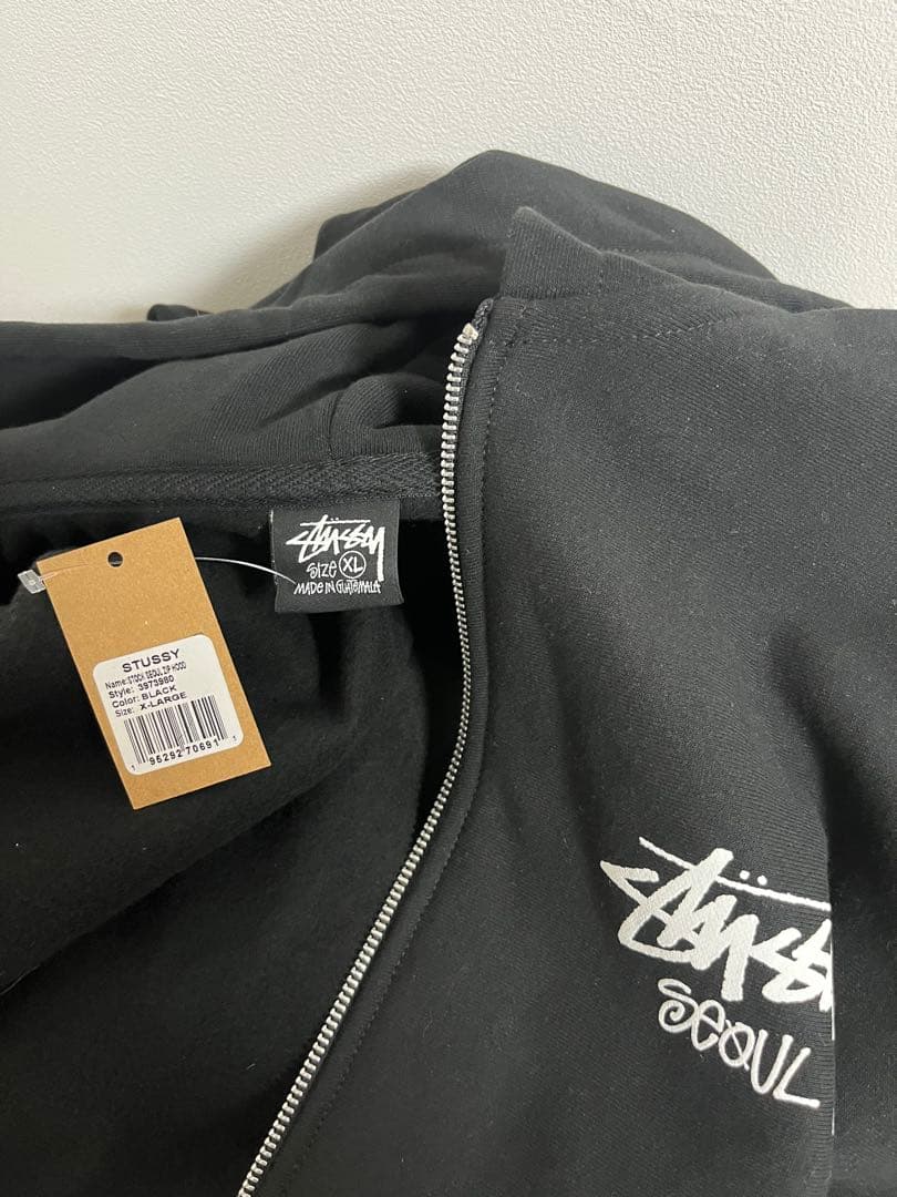 ステューシー STUSSY STOCK SEOUL ZIP HOOD パーカー