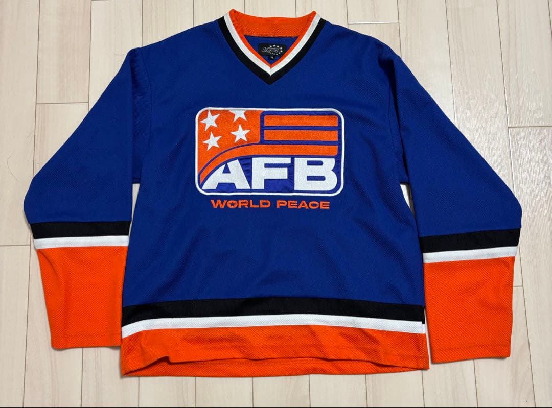 AFB HOCKEY JERSEY シャツ　かつき着用