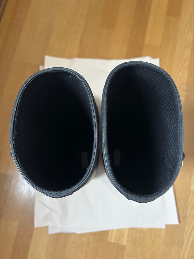 HUNTER ブラック ロングレインブーツ　US6 23cm 箱有り