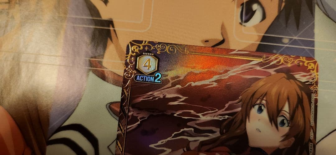 式波・アスカ・ラングレー SR ★★ パラレル ユニオンアリーナ おまけ付き