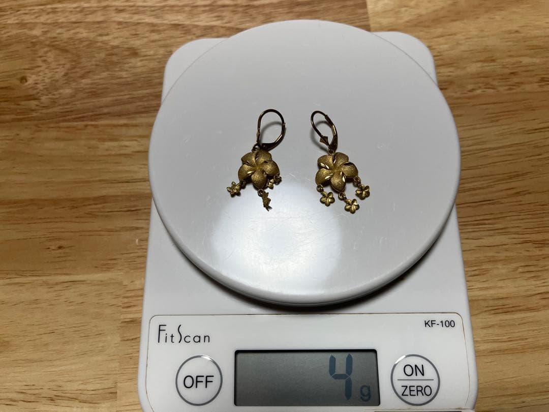 ハワイアンジュエリー　14k ピアス