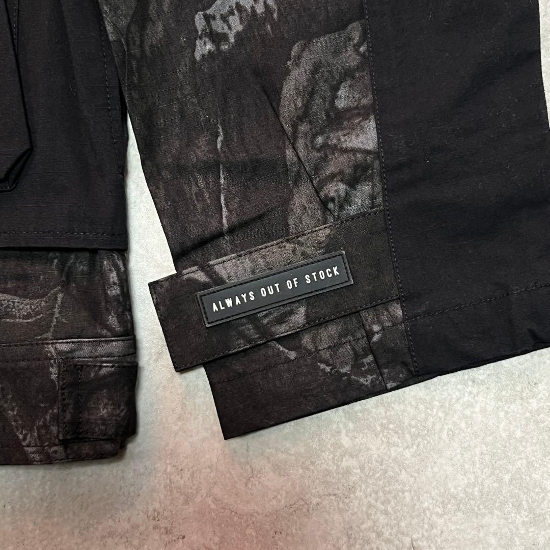 ALWAYS OUT OF STOCK 迷彩柄 マウンテンパーカー ジャケット