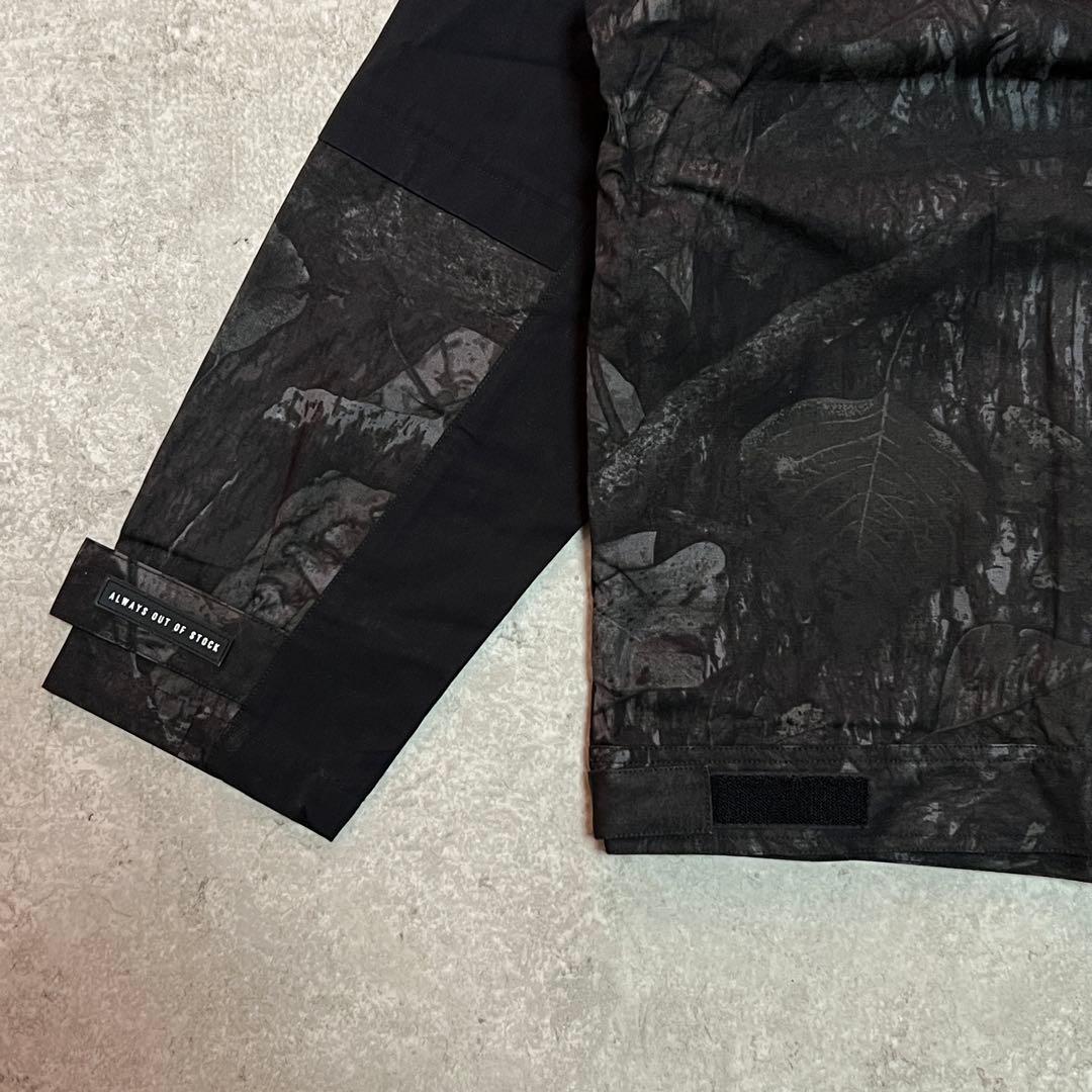 ALWAYS OUT OF STOCK 迷彩柄 マウンテンパーカー ジャケット