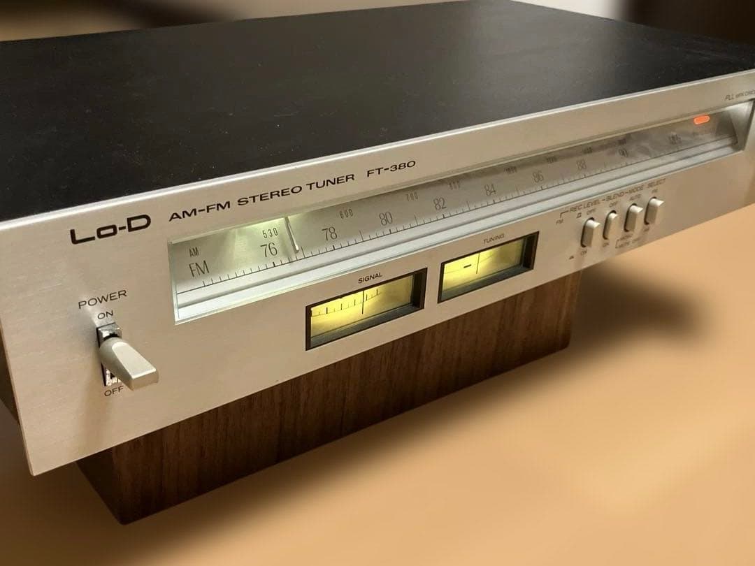 Lo-D AM-FMチューナー受信良好‼️