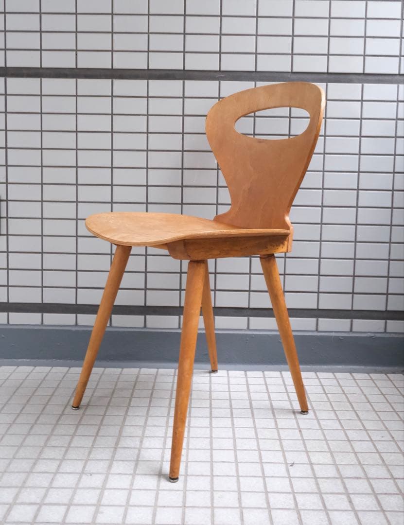 【週末限定価格】フランスアンティーク　BAUMANN　レストラン　ウッドチェア