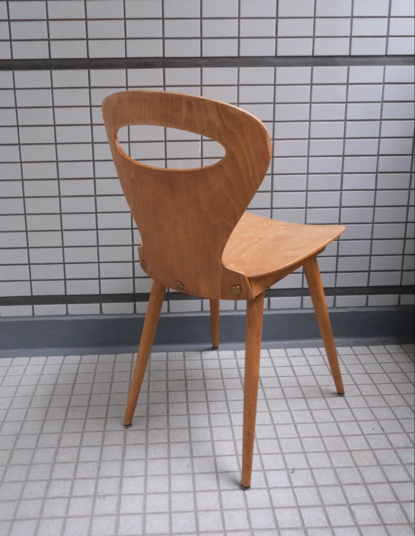 【週末限定価格】フランスアンティーク　BAUMANN　レストラン　ウッドチェア