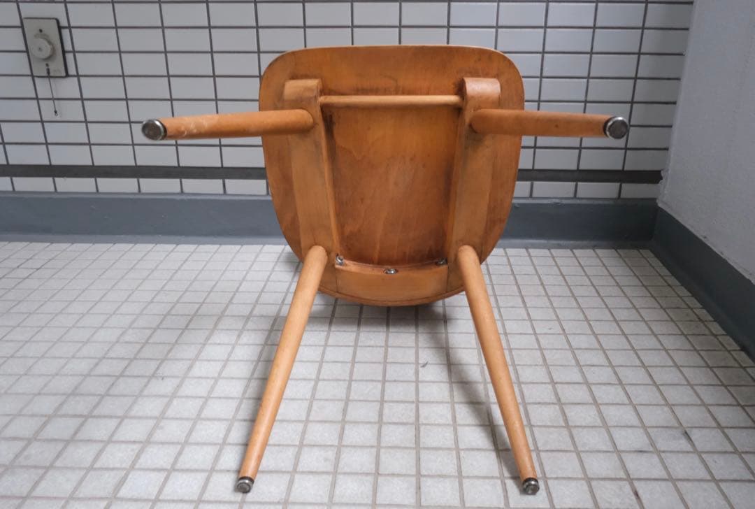 【週末限定価格】フランスアンティーク　BAUMANN　レストラン　ウッドチェア