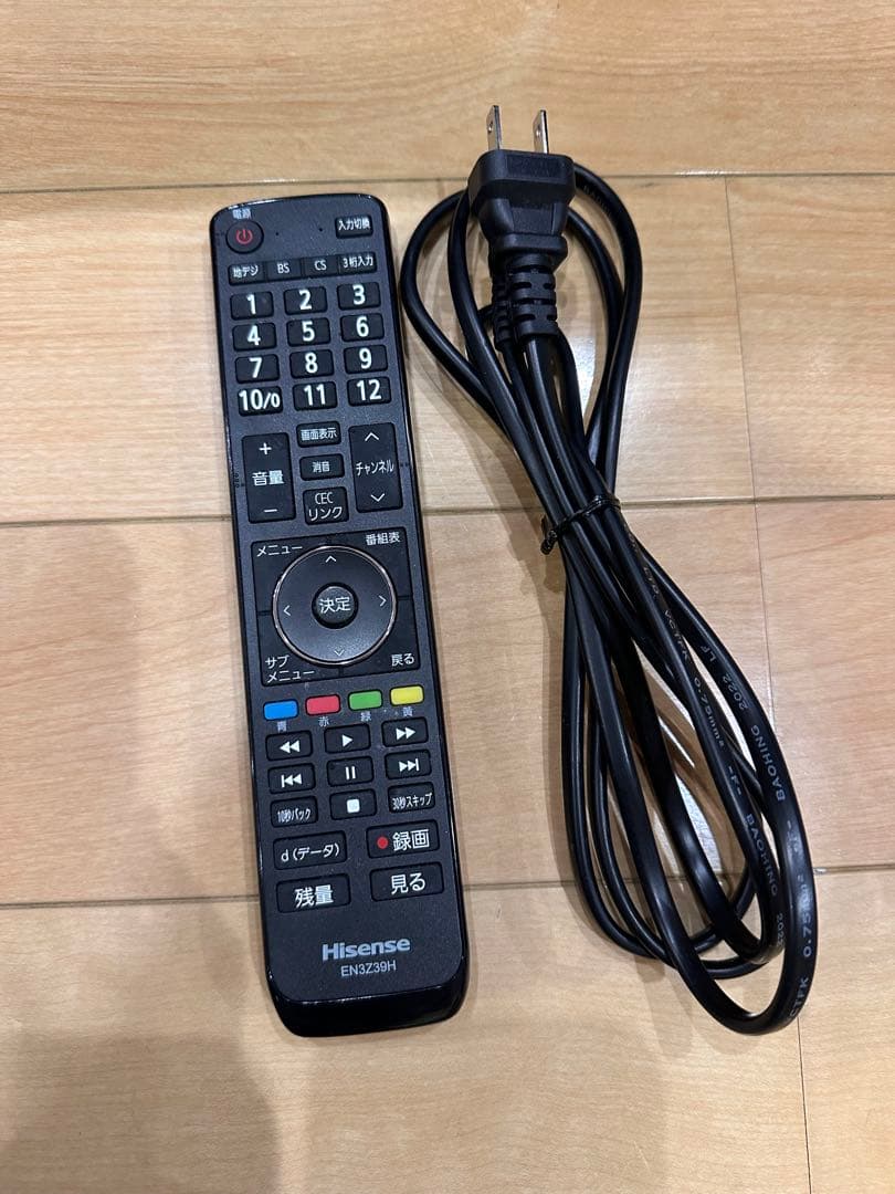 ⑤ Hisense JQ10773 2022年式 24型