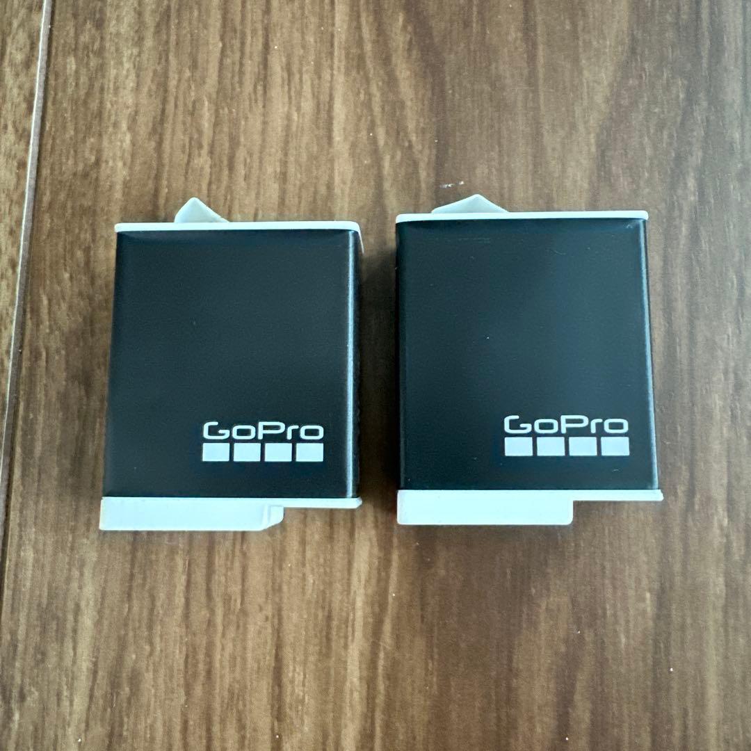 新品未使用 GoPro HERO 9,10,11,12 純正バッテリー2個
