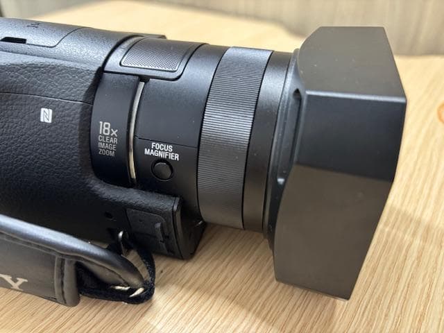 【動作確認済】SONY FDR-AX100 4K Handycam ビデオカメラ