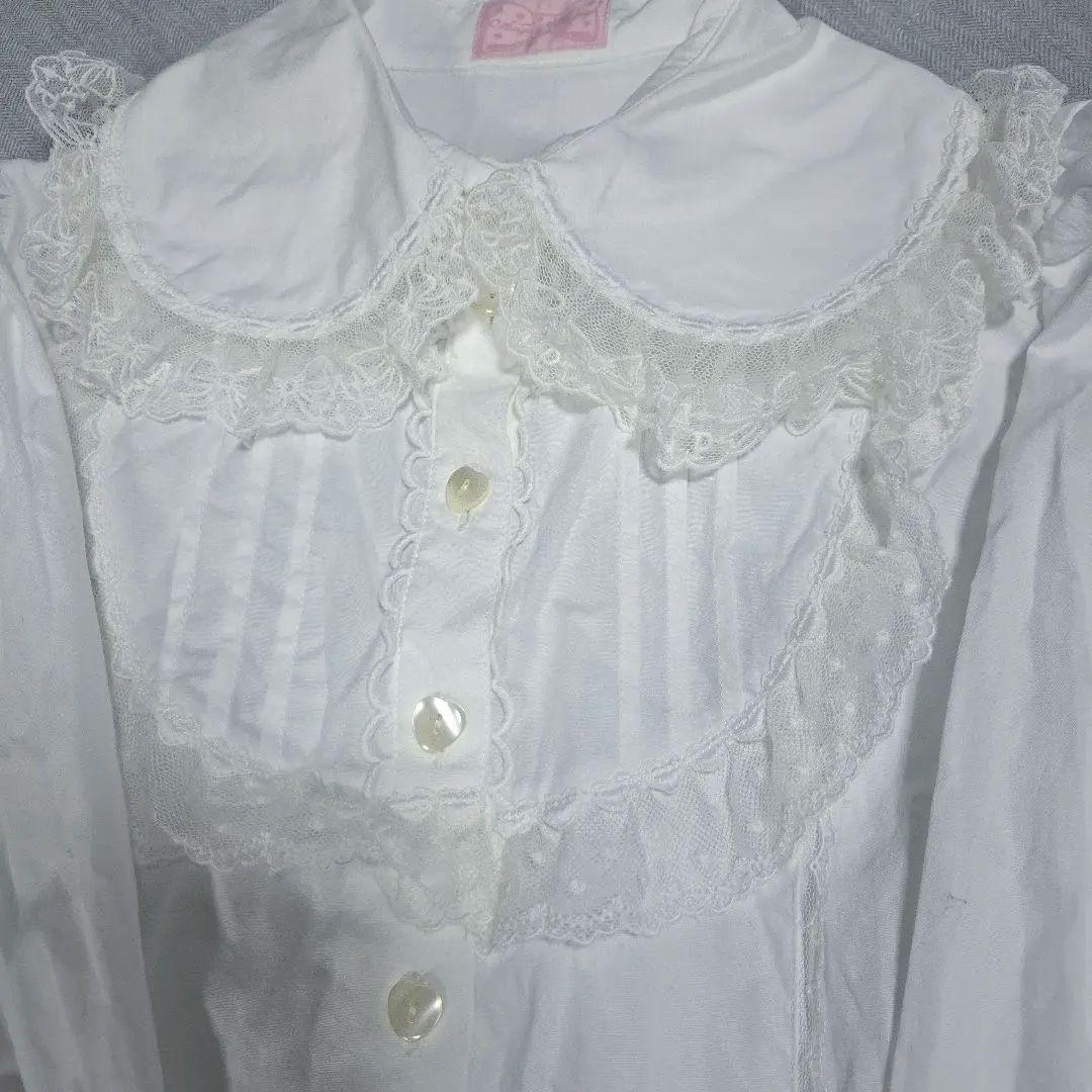 angelicpretty 長袖ブラウス　リボン　レース