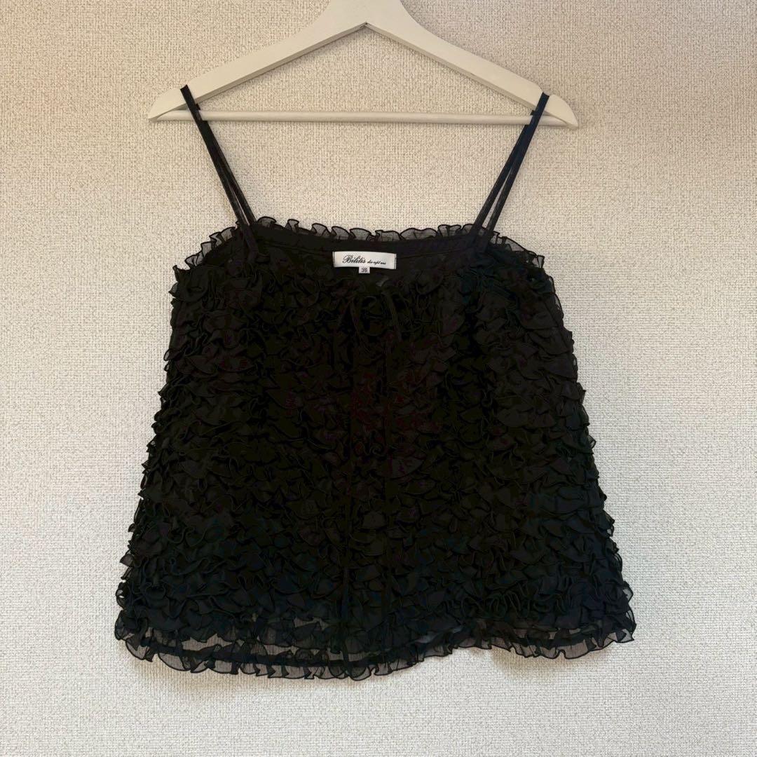 美品✨ Bilitis dix-sept ans スペシャルプリーツキャミソール