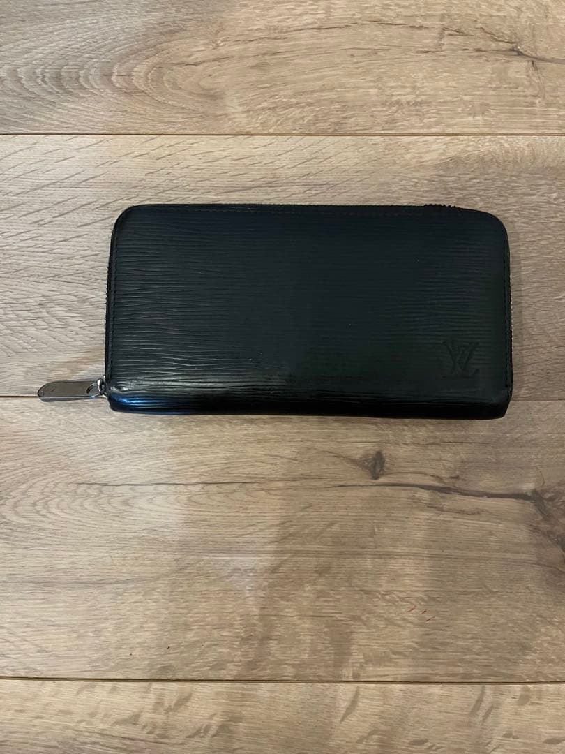 Louis Vuitton エピ ブラック 長財布 used