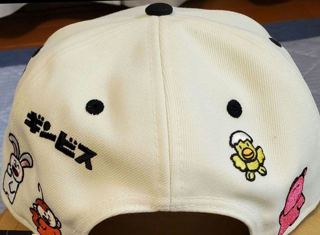 ニューエラ たべっ子どうぶつ オールオーバー クローム ブラック S/M 新品