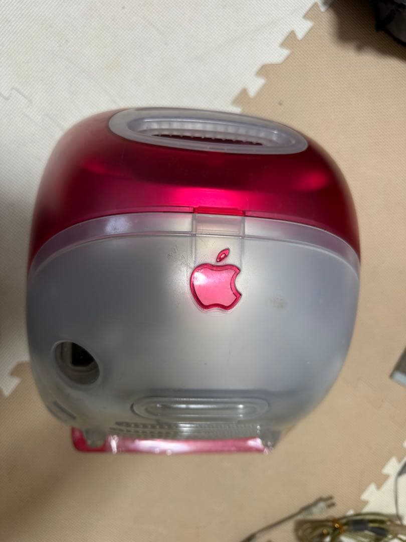 美品Apple iMac G3 クリアピンク 15インチ