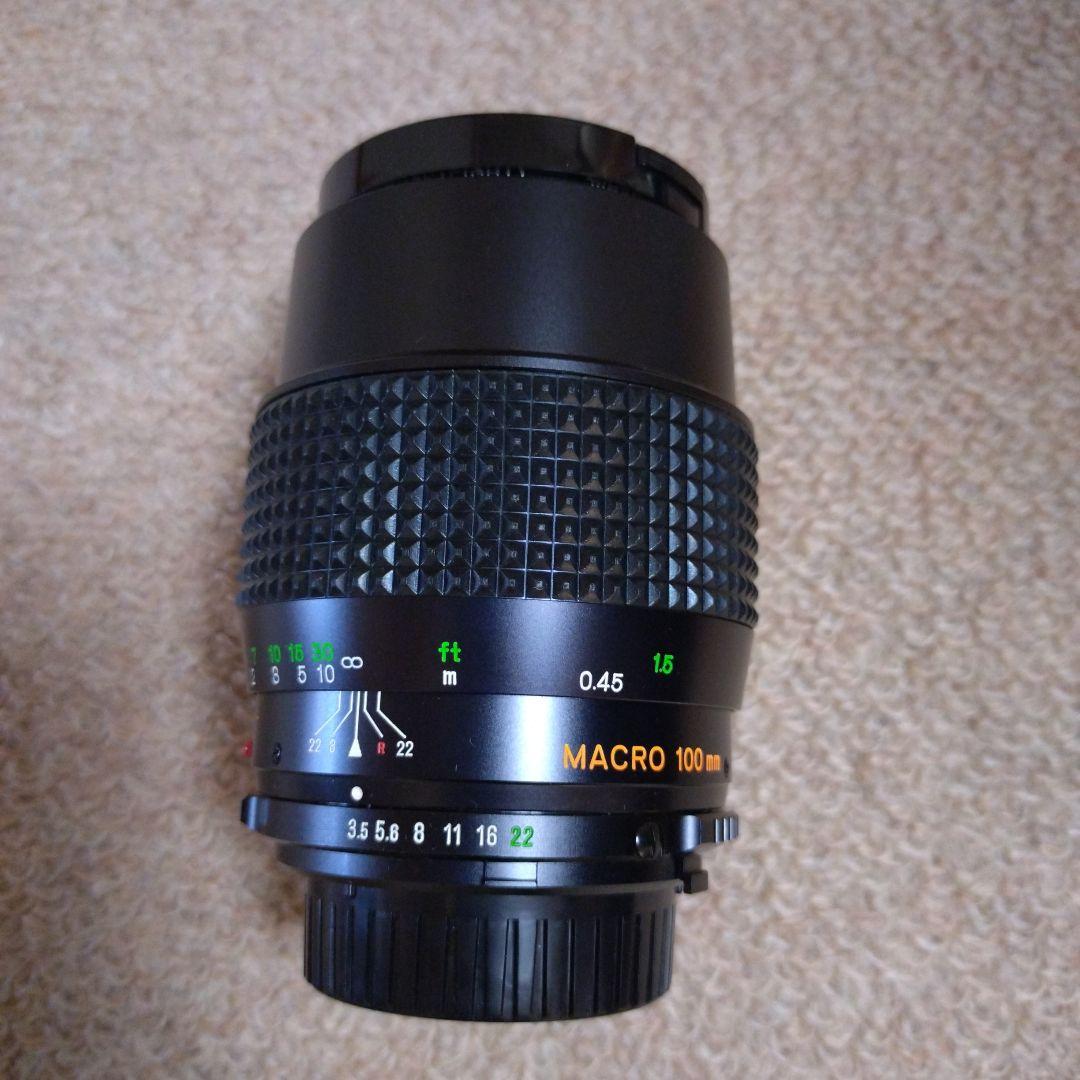 レンズ(単焦点) Minolta MD MACRO ROKKOR 100mm f/3.5