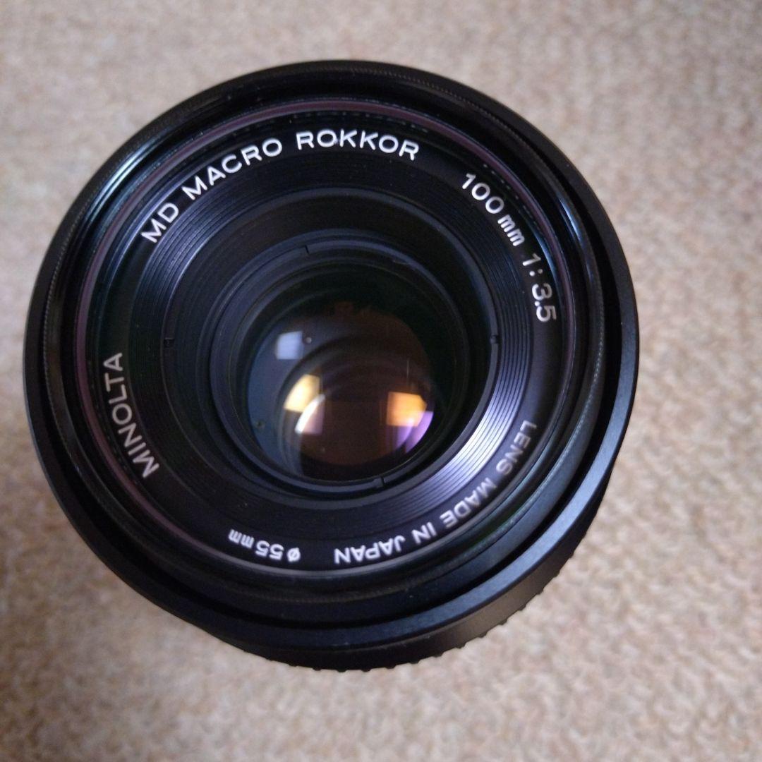 レンズ(単焦点) Minolta MD MACRO ROKKOR 100mm f/3.5