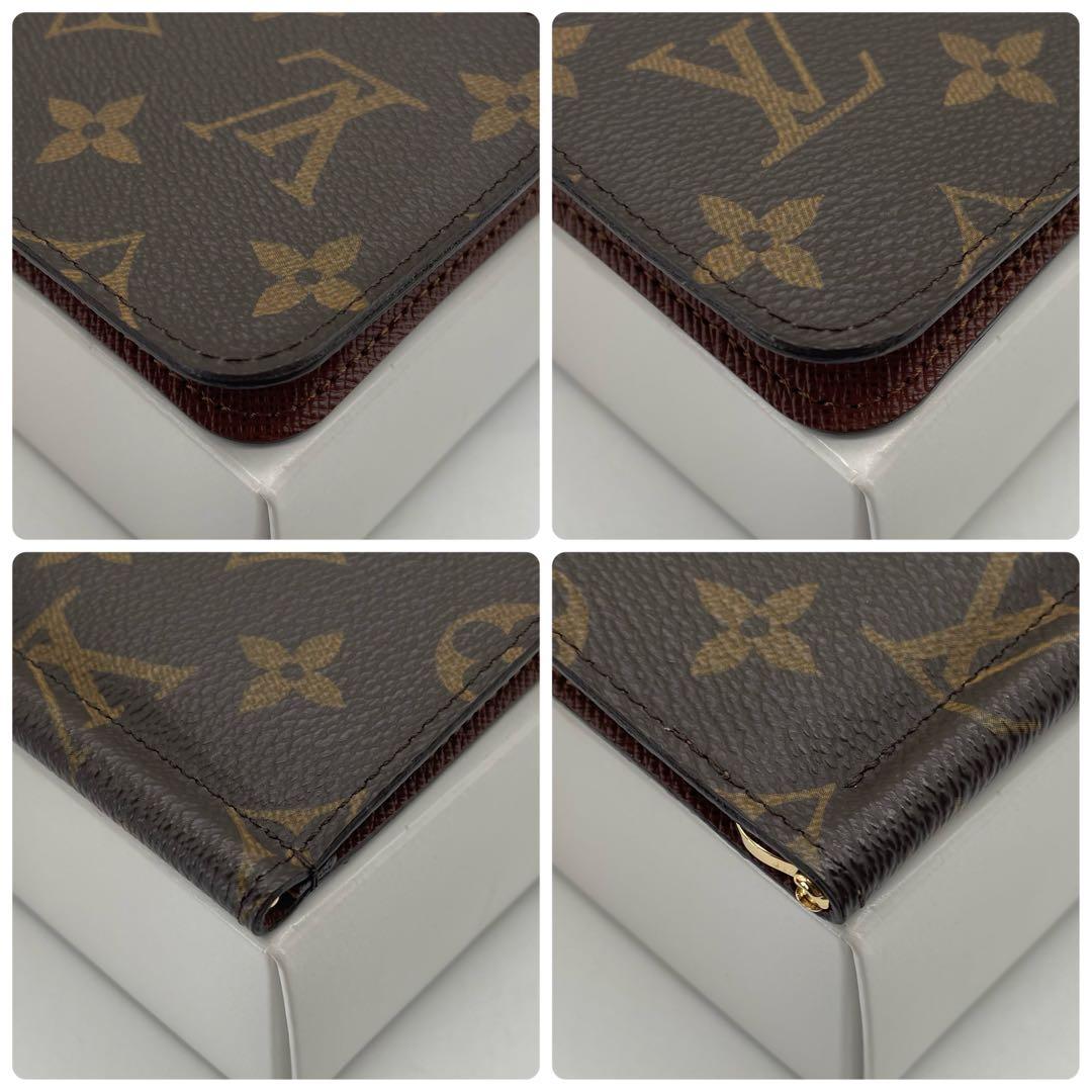 ルイヴィトン マネークリップ　お札入れ　モノグラム　ポルトフォイユパンス