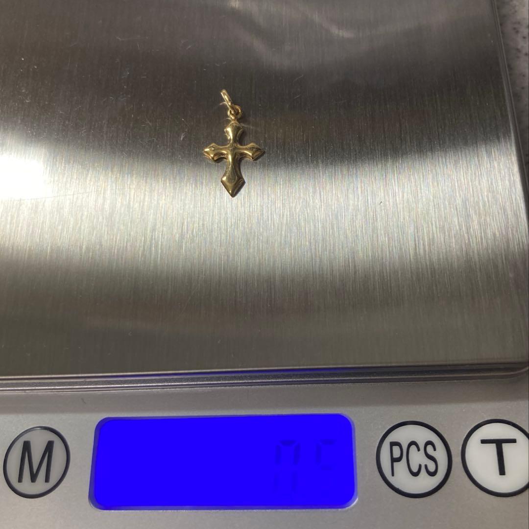 K18 ペンダントトップ ネックレス クロス 十字架