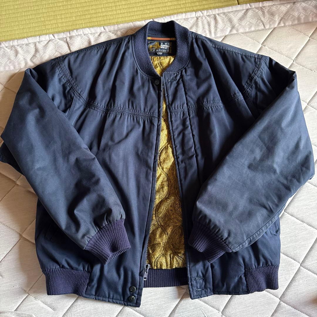 derby of sanfrancisco ダービージャケット　ネイビー