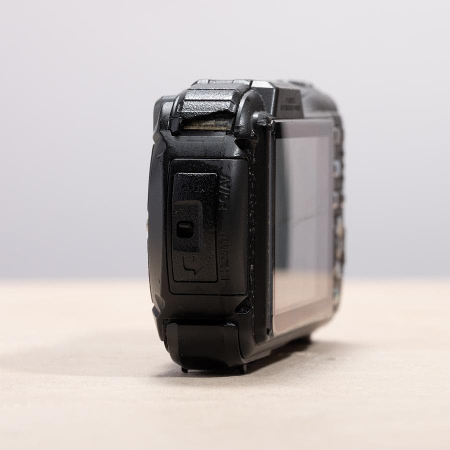 【防水カメラ】PENTAX Optio WG-1 GPS ブラック×グレー