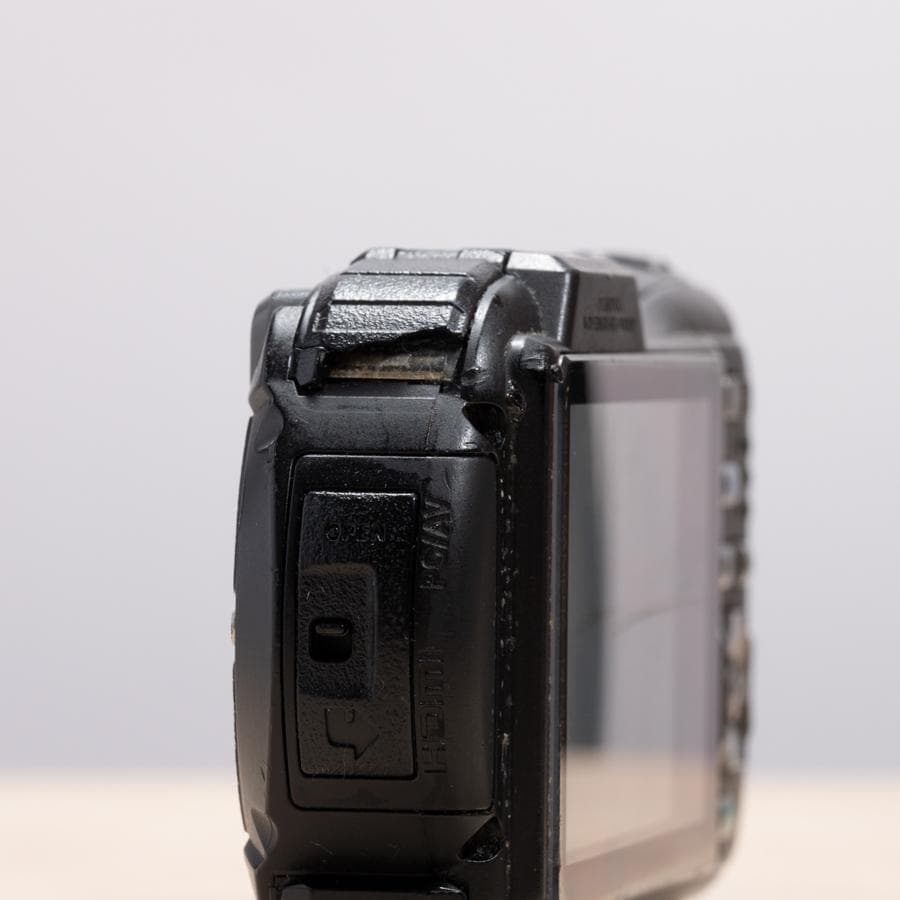 【防水カメラ】PENTAX Optio WG-1 GPS ブラック×グレー