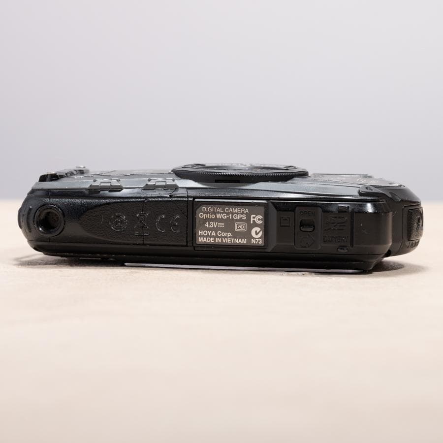 【防水カメラ】PENTAX Optio WG-1 GPS ブラック×グレー