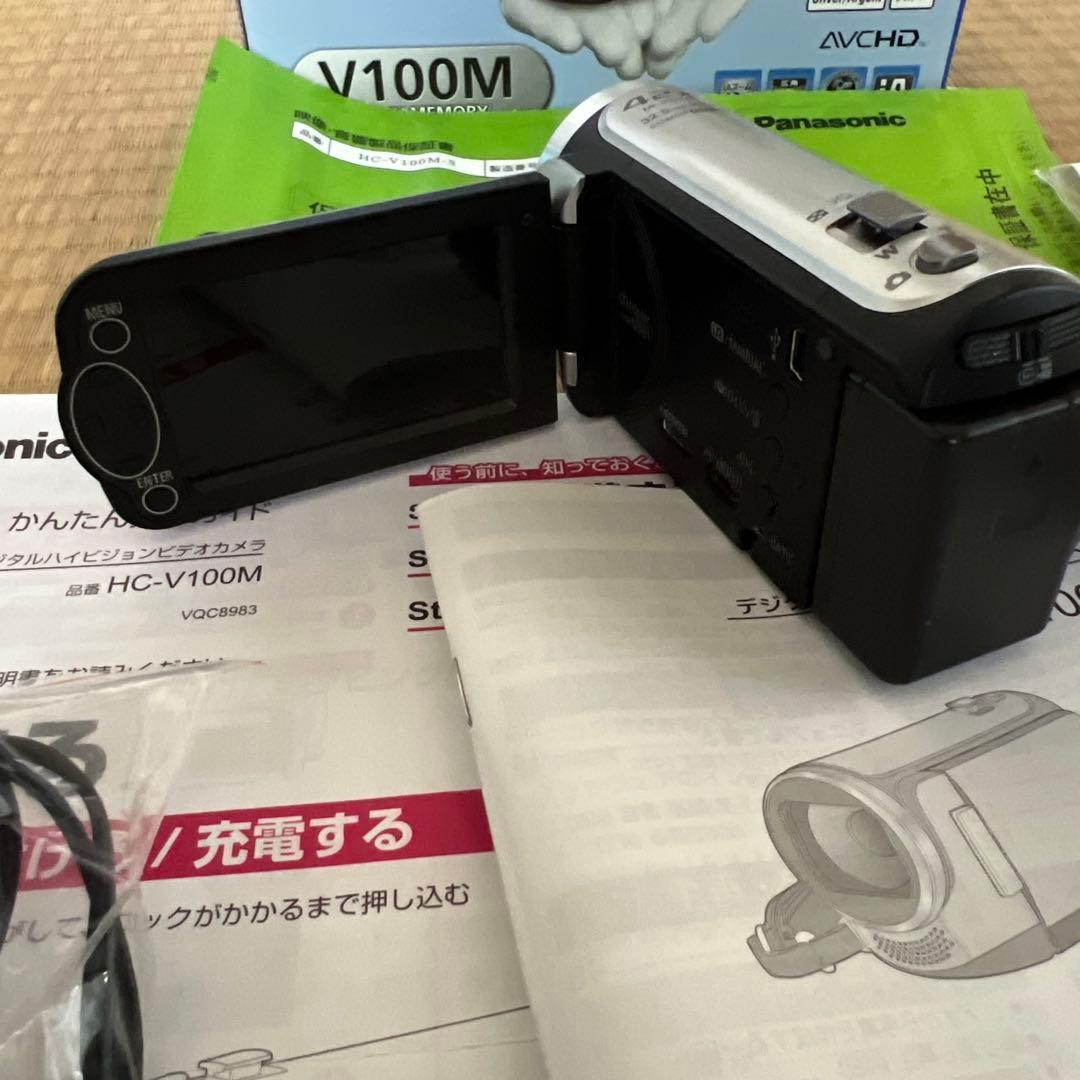 パナソニック　HCーV100M デジタルハイビジョンビデオカメラ