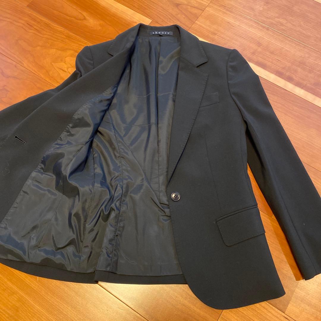最終お値下げ　美品　theory セットアップスーツ