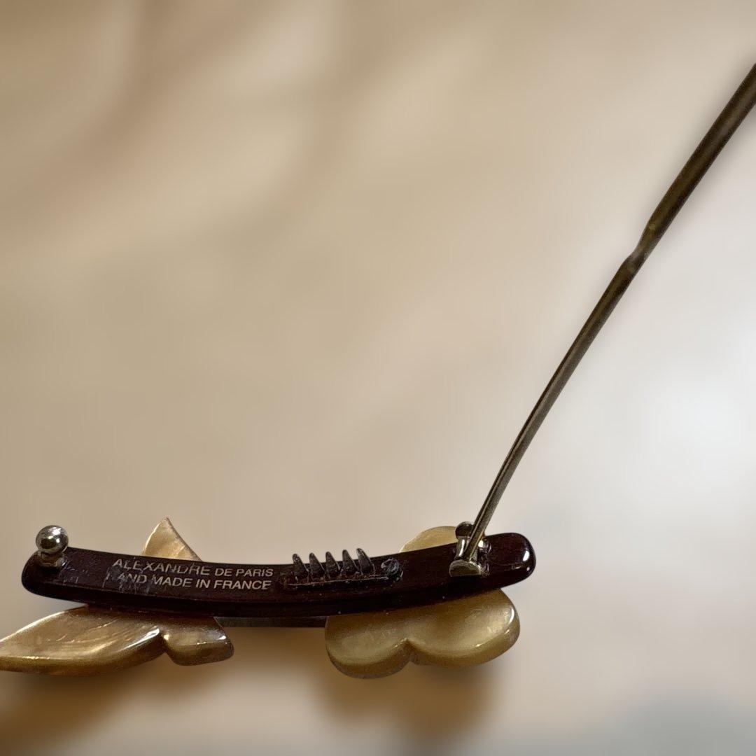 ALEXANDRE DE PARIS ヘアピン 3個セット 鳥とお花