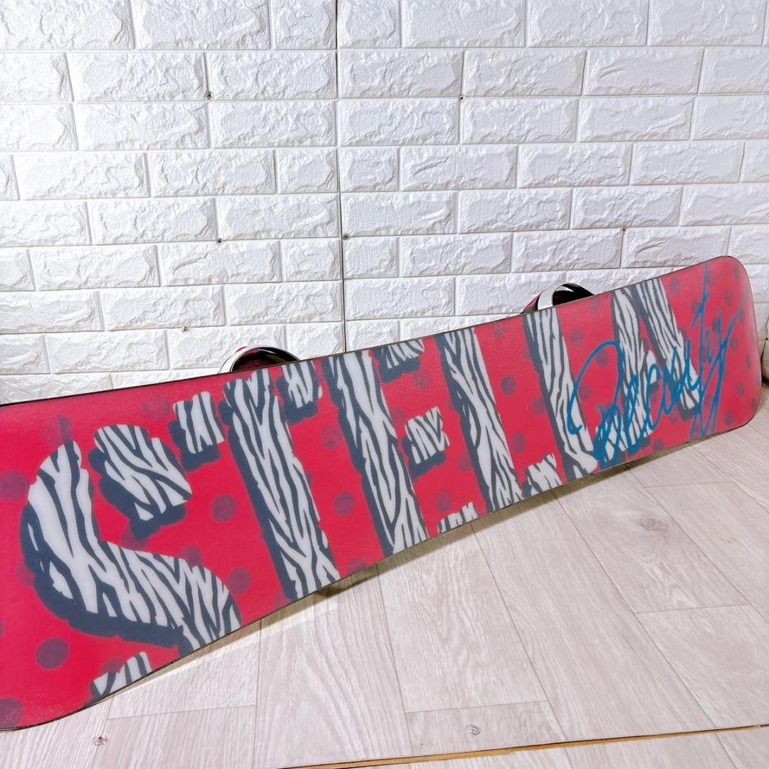 初心者おすすめ レディース スノボーセット STELLA BEAUTY 140