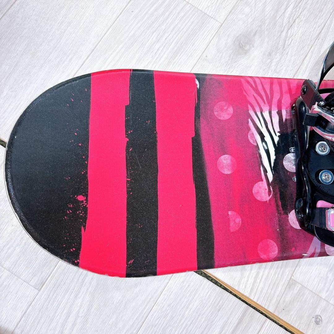 初心者おすすめ レディース スノボーセット STELLA BEAUTY 140