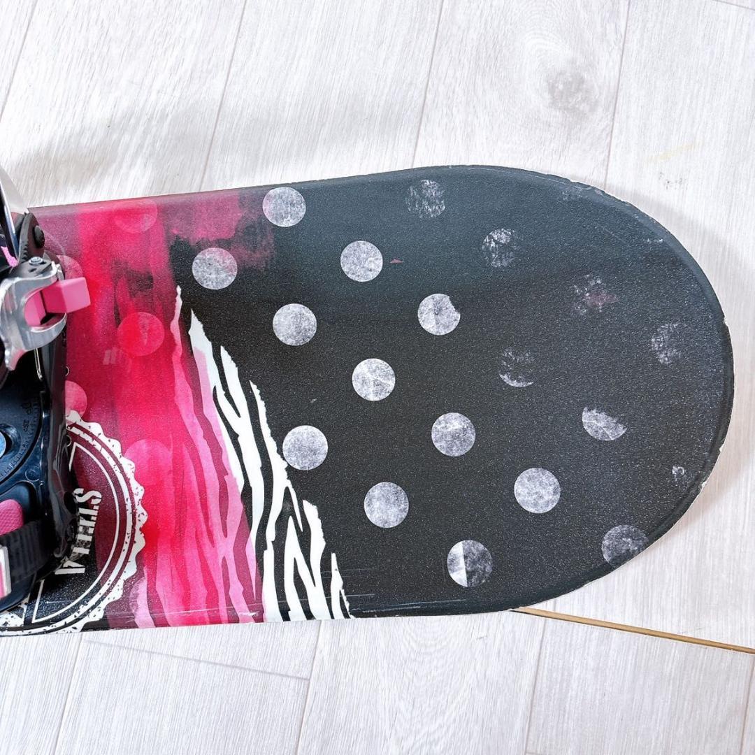 初心者おすすめ レディース スノボーセット STELLA BEAUTY 140