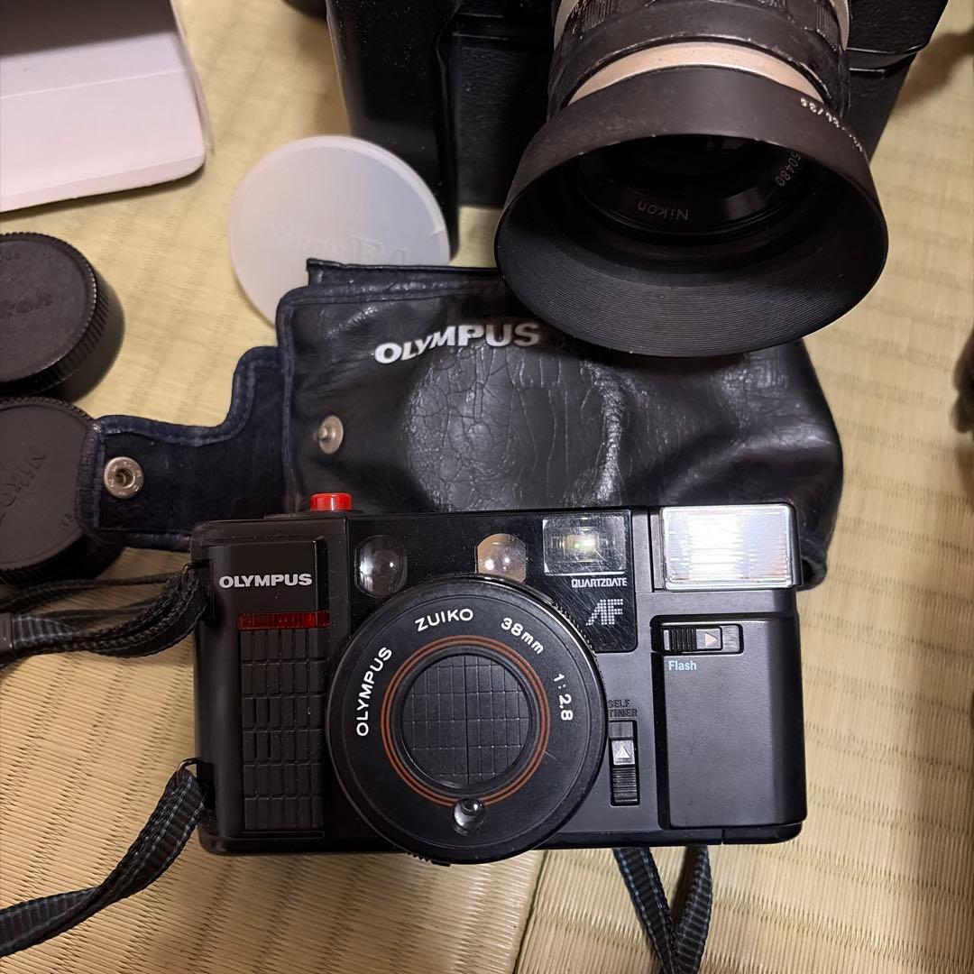 Nikon F50 & Olympus ZUIKO フィルムカメラセット　カメラ