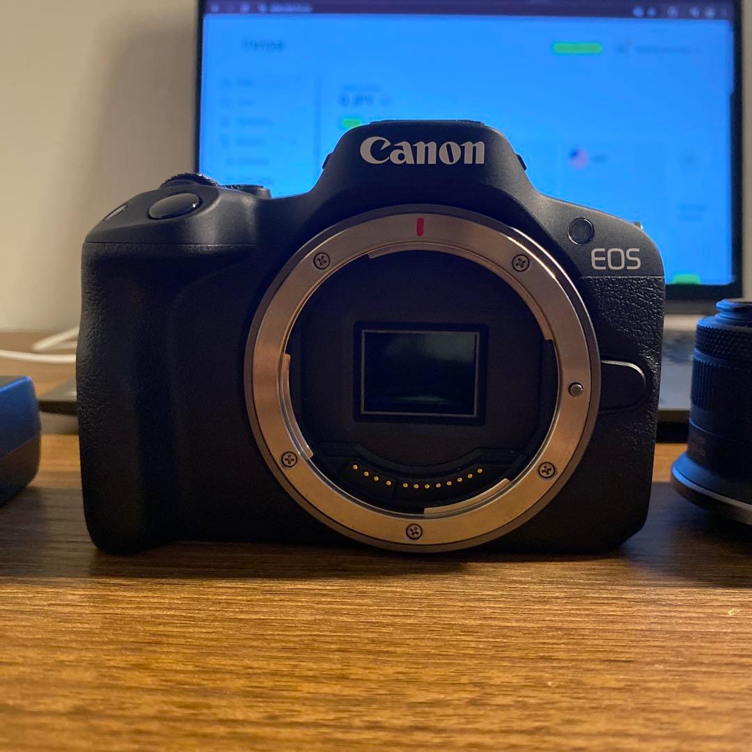 【現状品／結露あり】Canon EOS R50 レンズ付き