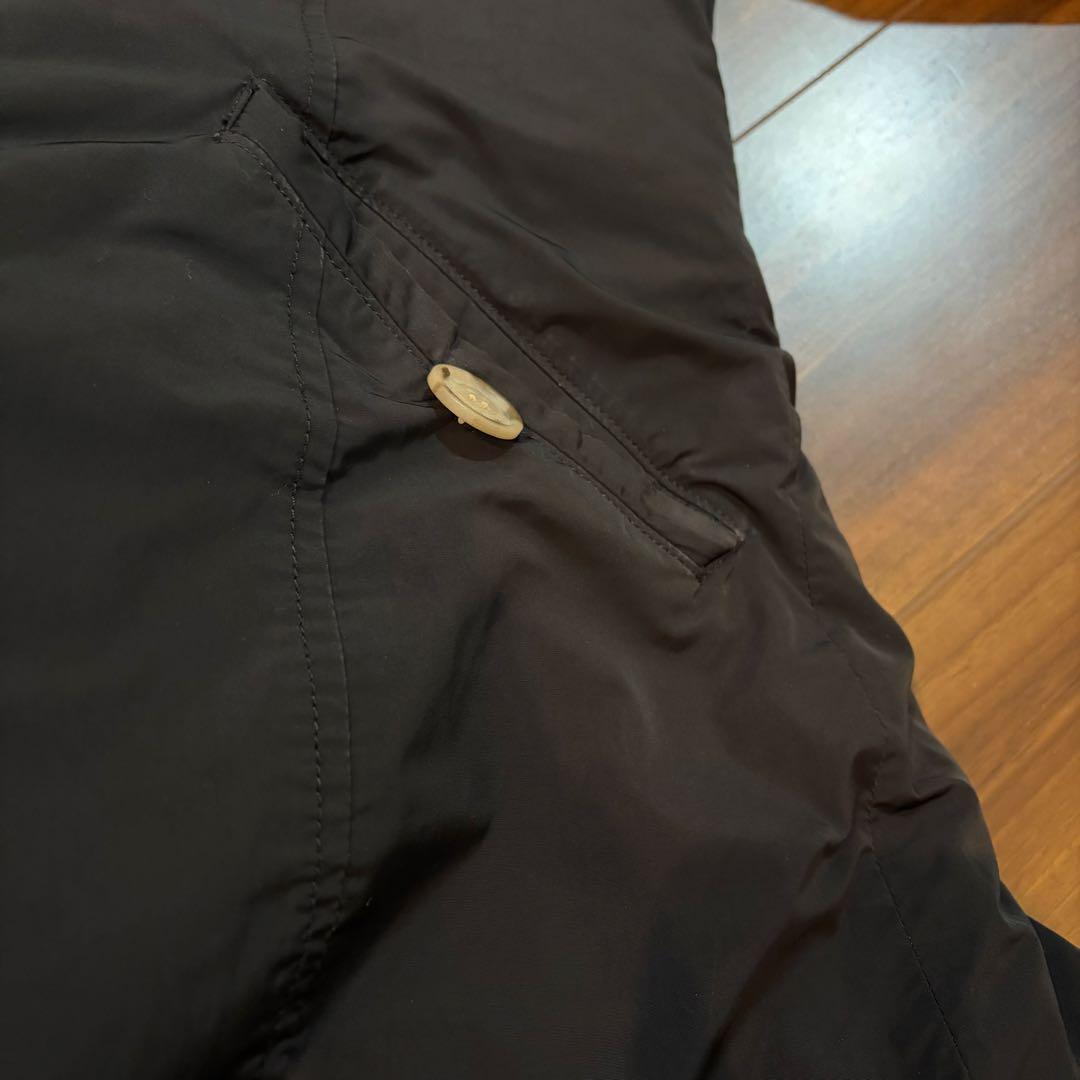 ウールリッチ　WOOLRICH ダウンジャケット 黒 ファー付き　XS