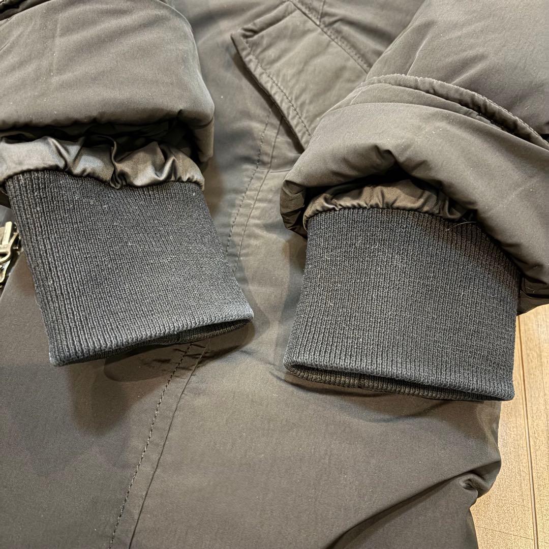 ウールリッチ　WOOLRICH ダウンジャケット 黒 ファー付き　XS