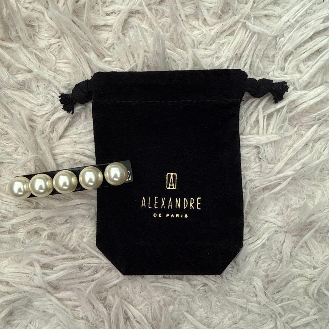 アレクサンドル ドゥ パリ　パール　バレッタ (6 cm)
