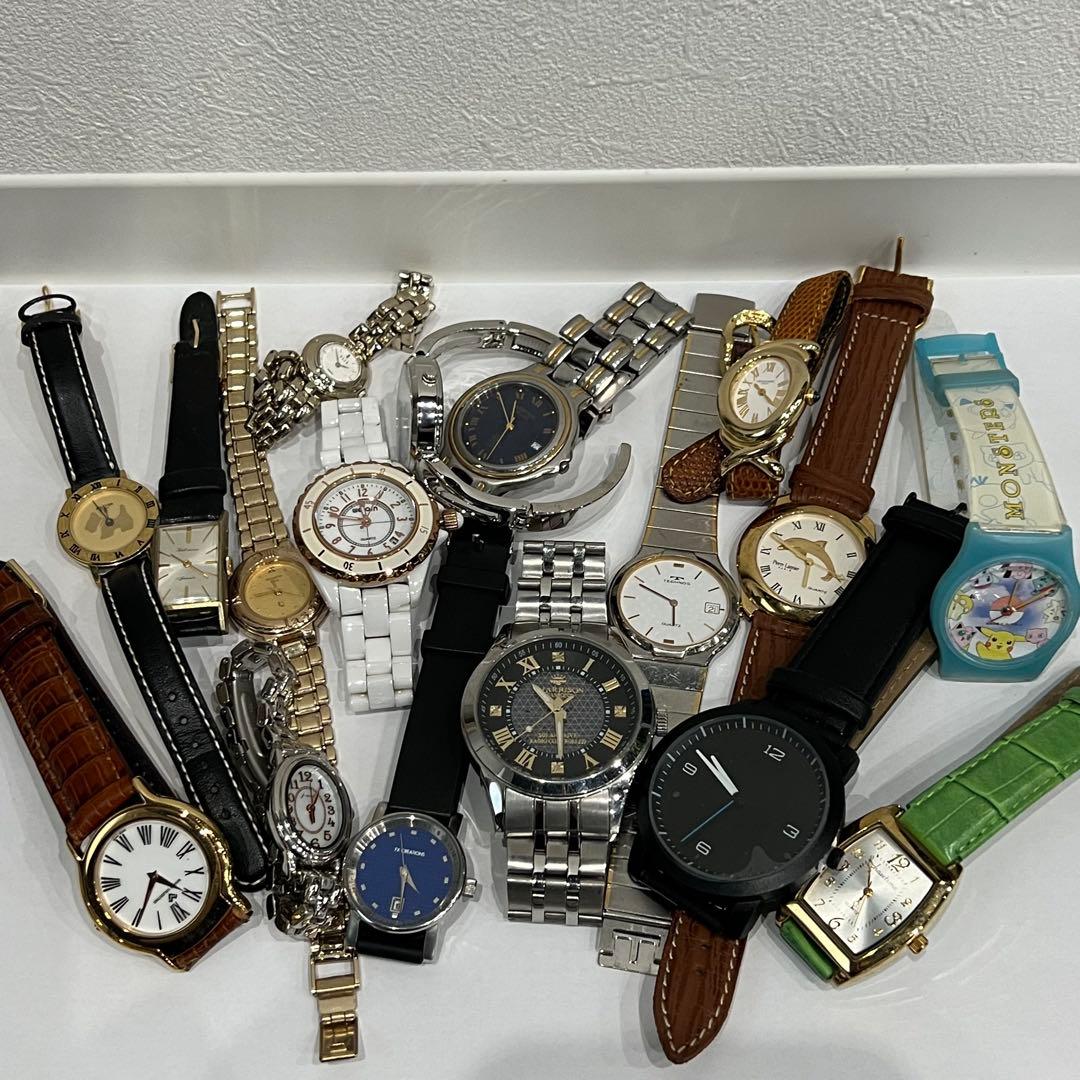 美品 時計おまとめセット①テクノス、ヴィンテージ時計など