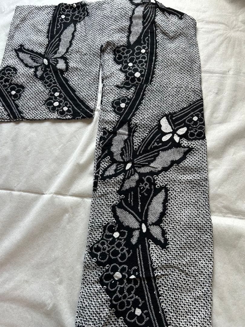 有松絞り　浴衣　トールサイズ　裄丈69 夏着物　絞り浴衣　浴衣単品