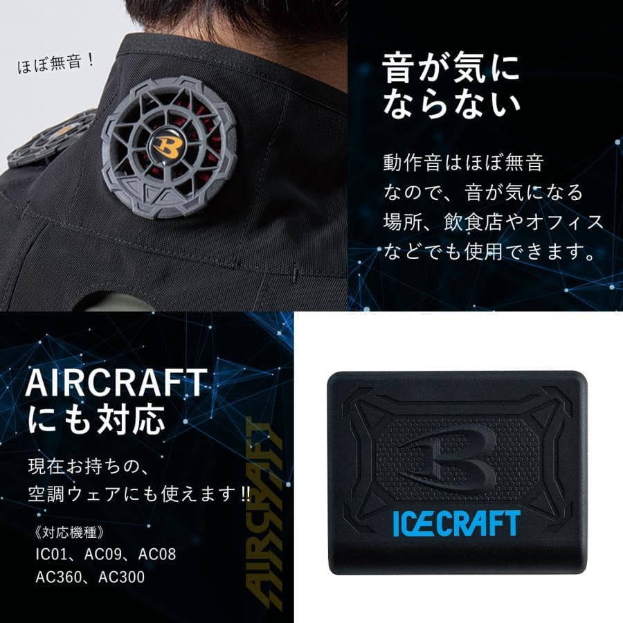 バートル IC101S ペルチェ 空調服 Fサイズ