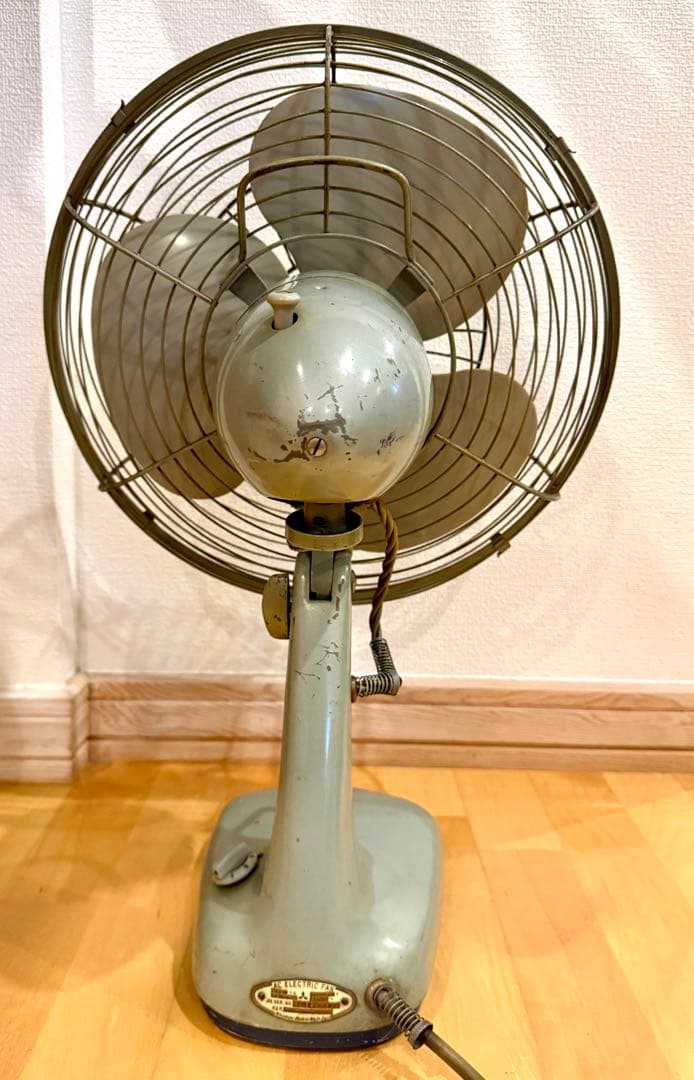 【動作確認済み】MITSUBISHI レトロ 扇風機